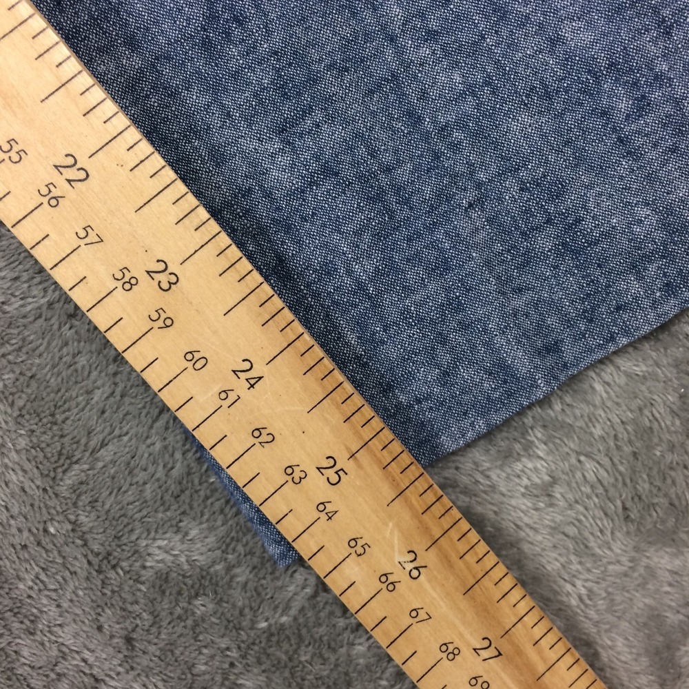 Ann Taylor Linen Dress Pants Womens 12 Blue Classic Career Preppy Teacher - Picture 10 of 16